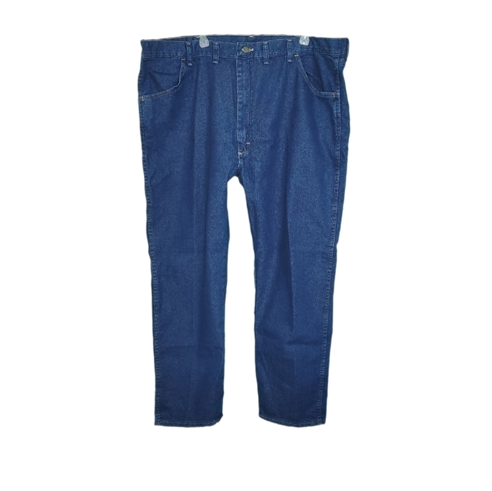 Wrangler Regular Fit High-rise Midwash Men's Jeans Size 44x30